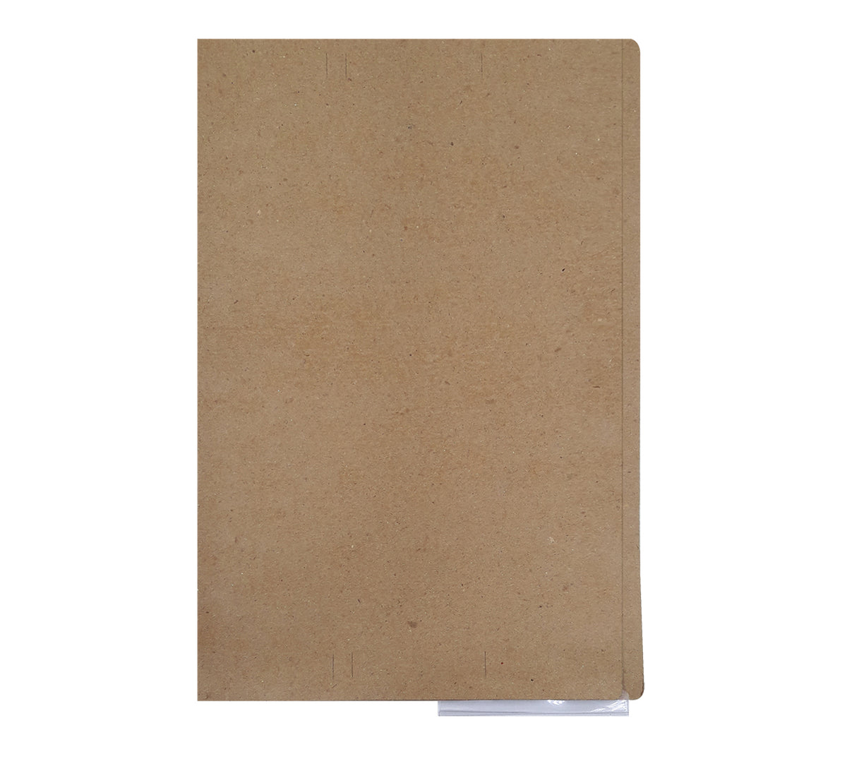 Folder cellugia vertical superior oficio kraft 250 g fabrifolde
