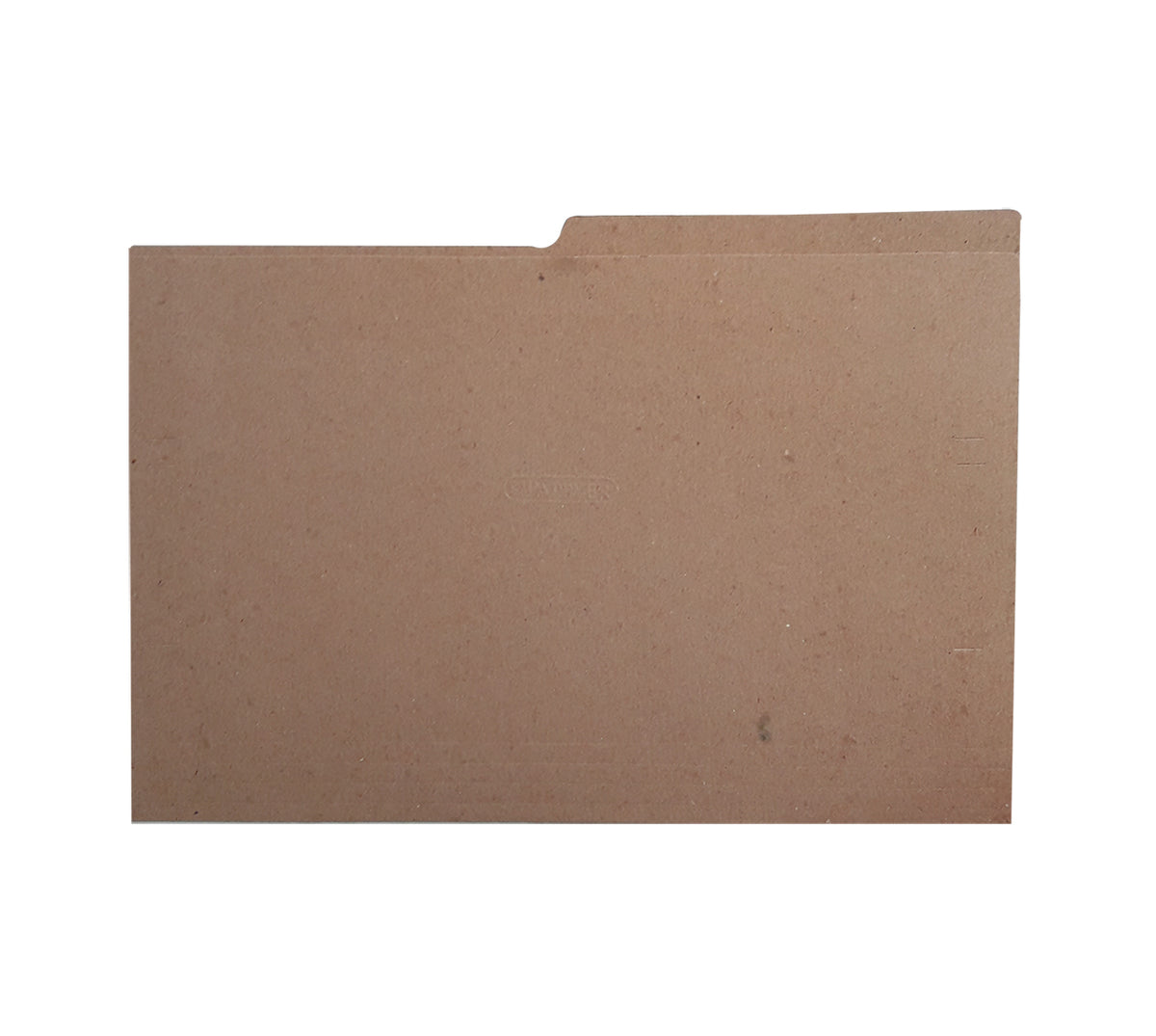 Folder yute horizontal oficio kraft 250 g fabrifolder