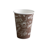 Vaso carton estampado 9.0 oz x 50