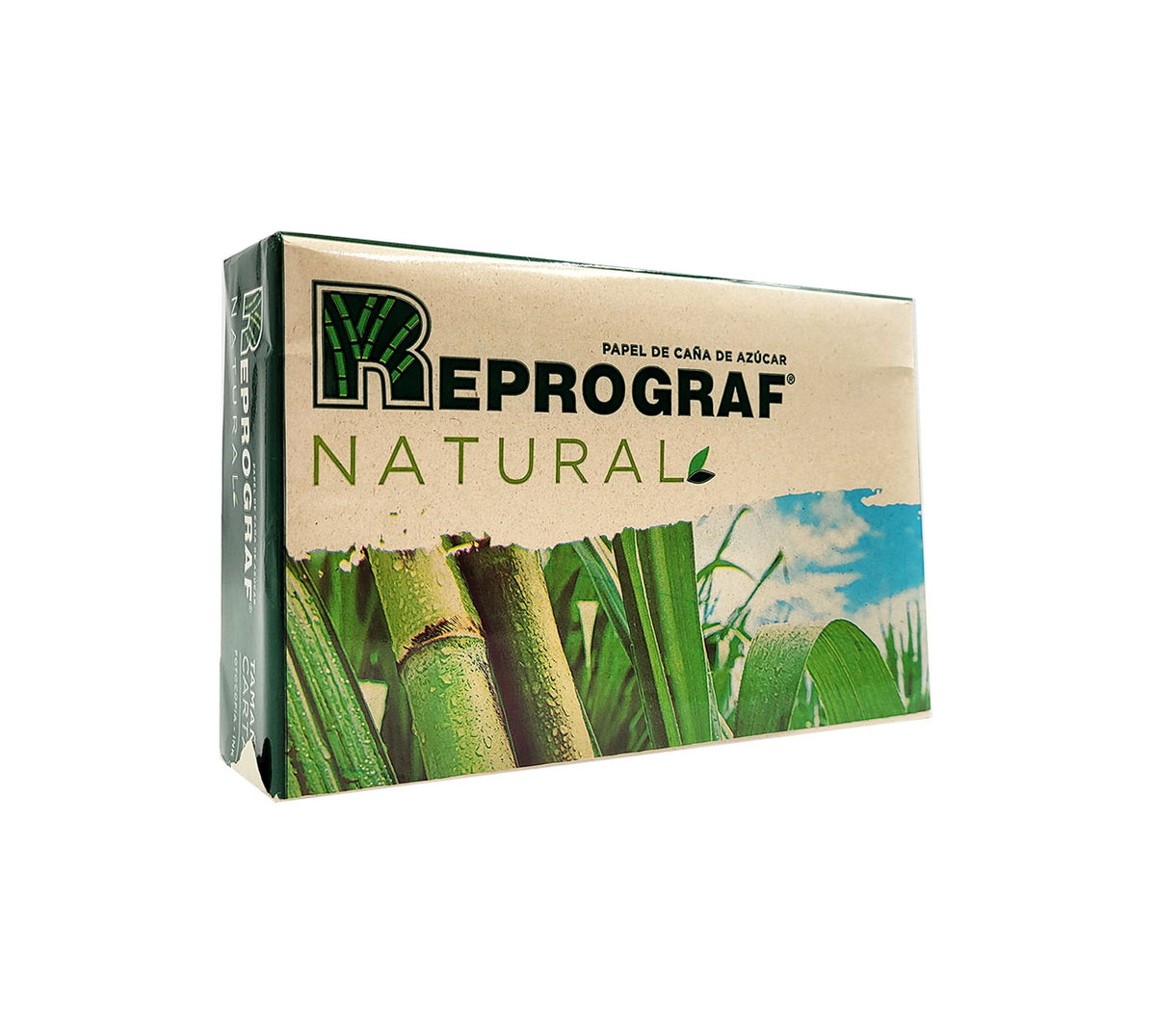 Papel bond 72 g 1/2 carta x 500 h ecologico natural
