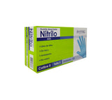 Guante nitrilo azul calibre 8 x 100 talla s