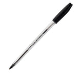 Boligrafo desechable faber 032 lux negro 1.0