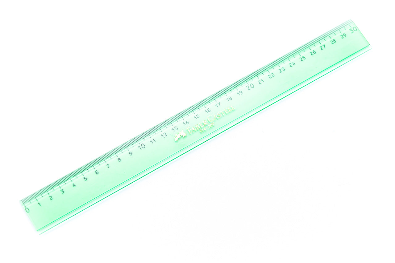 Regla plastica 30 cm faber c-profesional