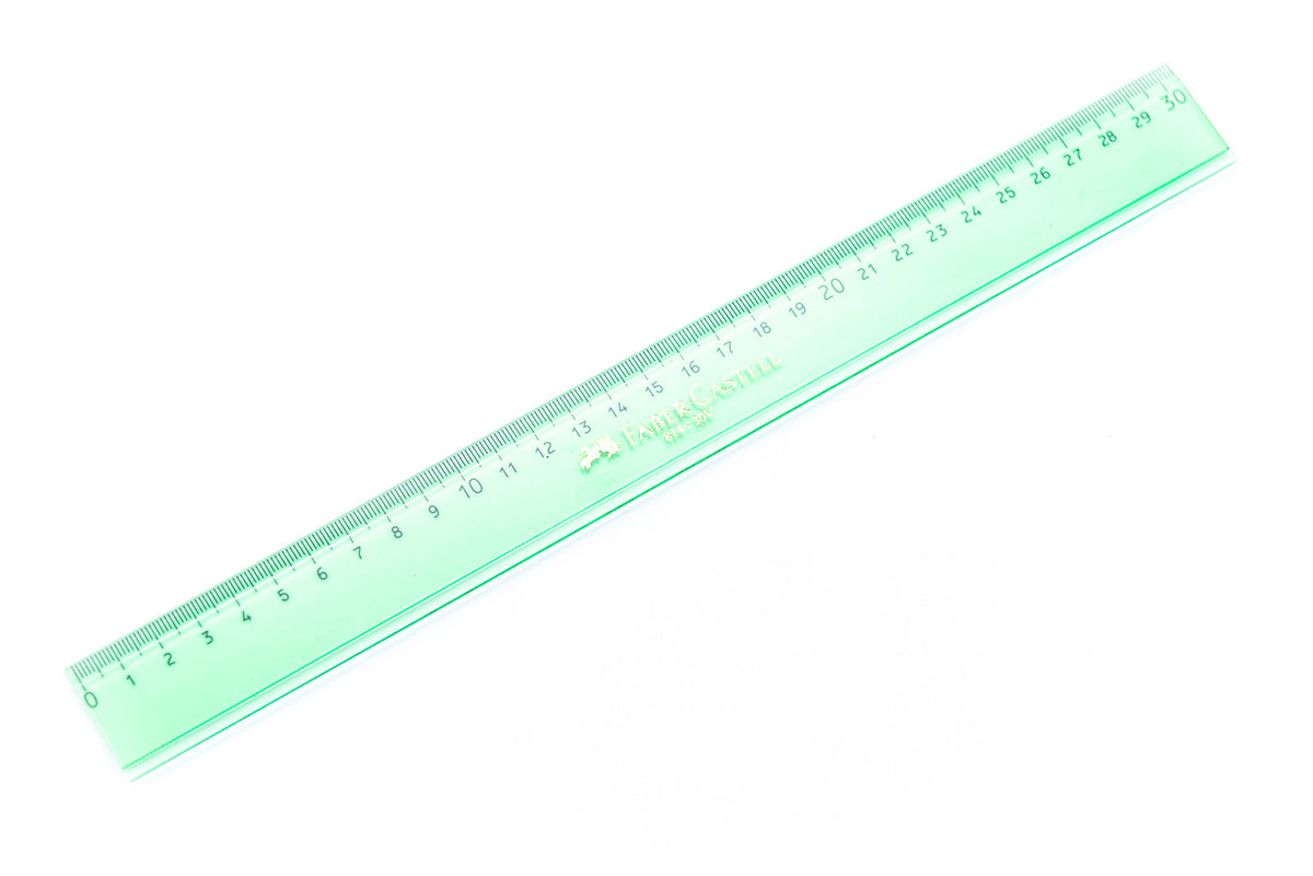 Regla plastica 30 cm faber c-profesional