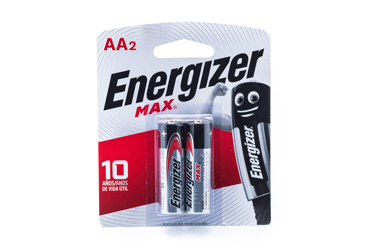 Pila alcalina aa energizer x 2