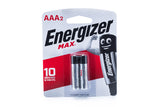 Pila alcalina aaa energizer x 2