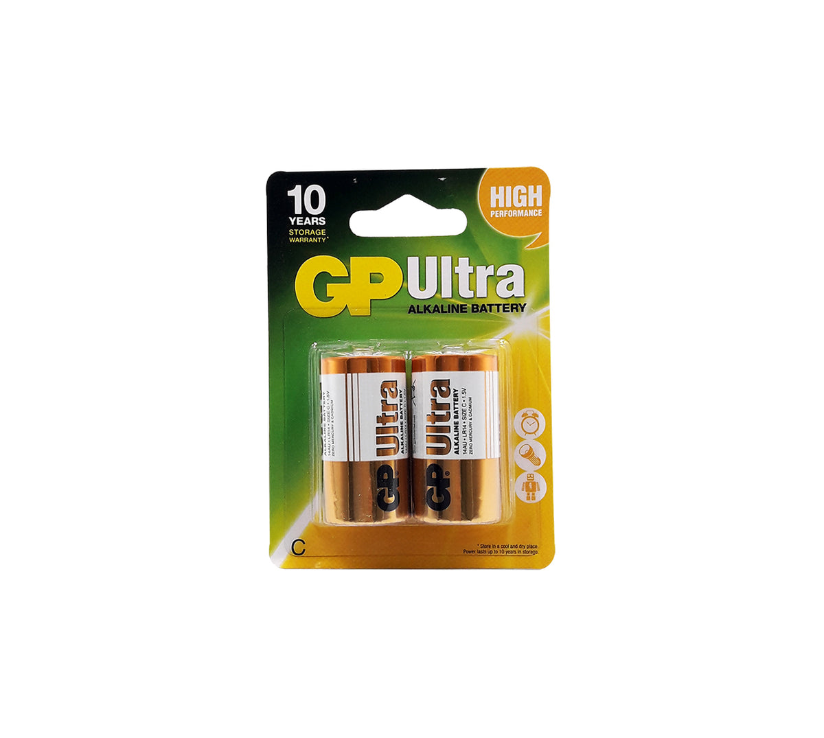 Pila alcalina mediana bulk gp tipo c x 2