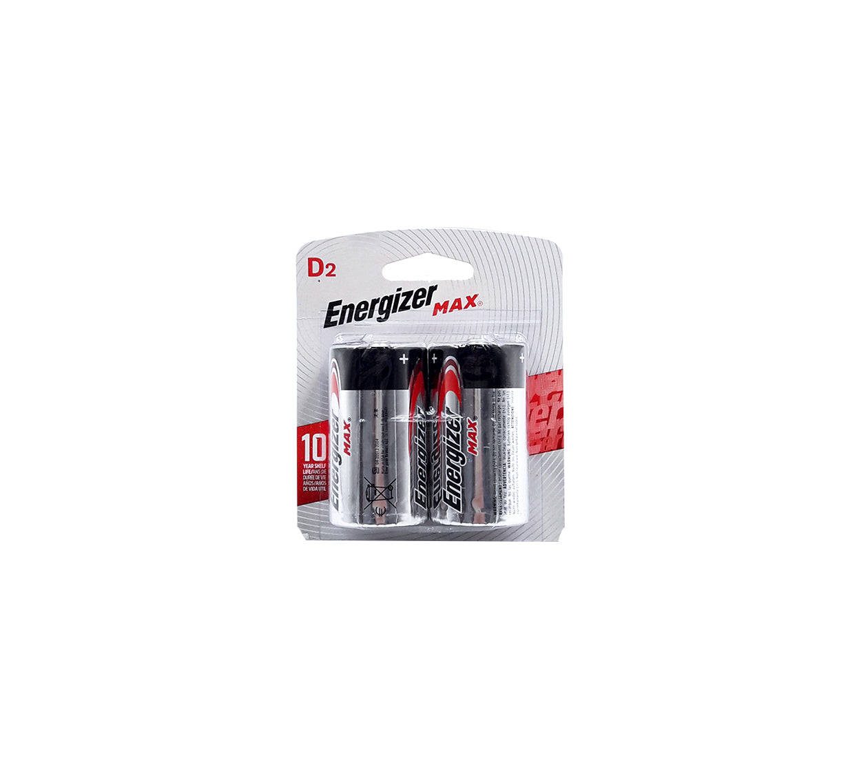 Pila alcalina grande energizer tipo d x 2