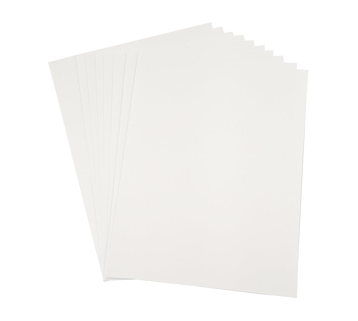 Cartulina bristol carta x 10 blanca