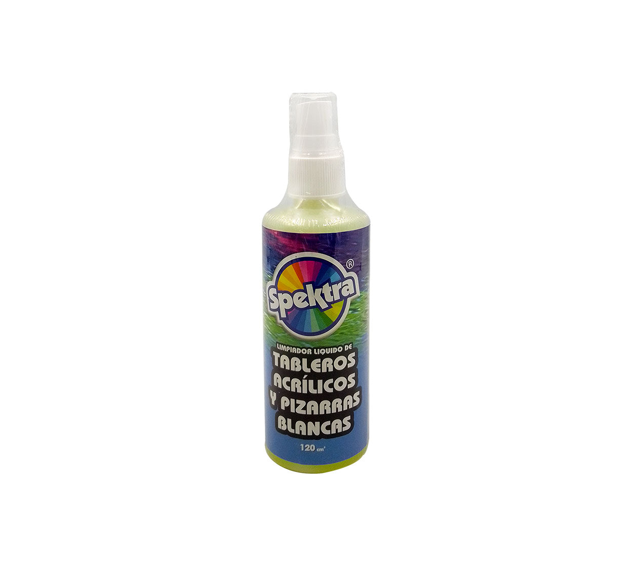 Limpiador liquido para tablero borrable x 120 cc spektra