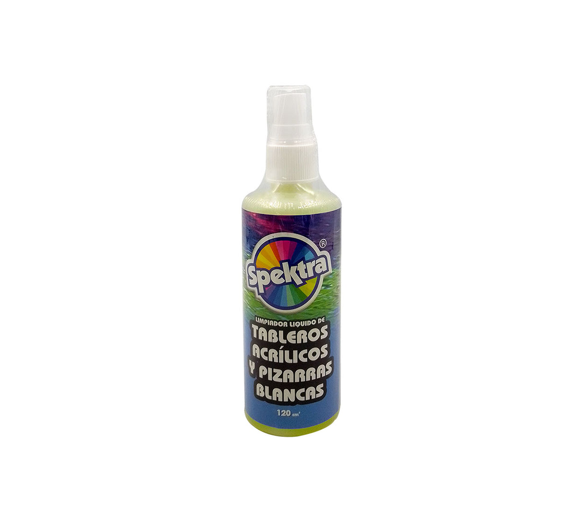 Limpiador liquido para tablero borrable x 120 cc spektra
