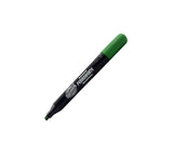 Marcador permanente spektra verde punta biselada