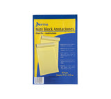 Block media carta cuadros x 50 h amarillo nma 500941