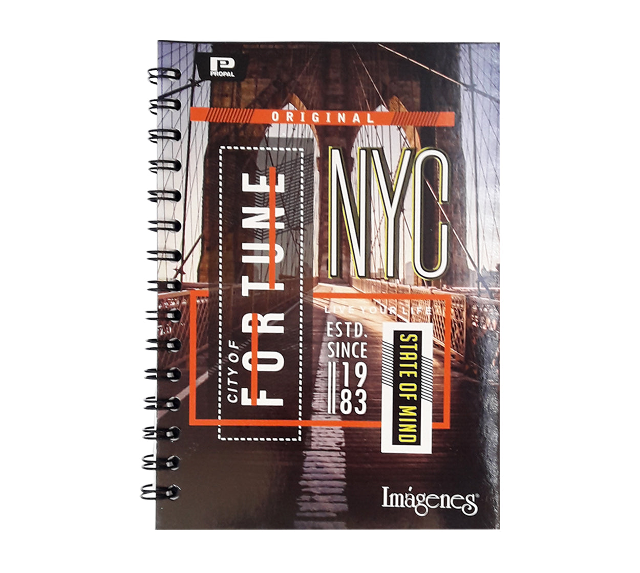 Cuaderno argollado 85-1 rayado x 100 h
