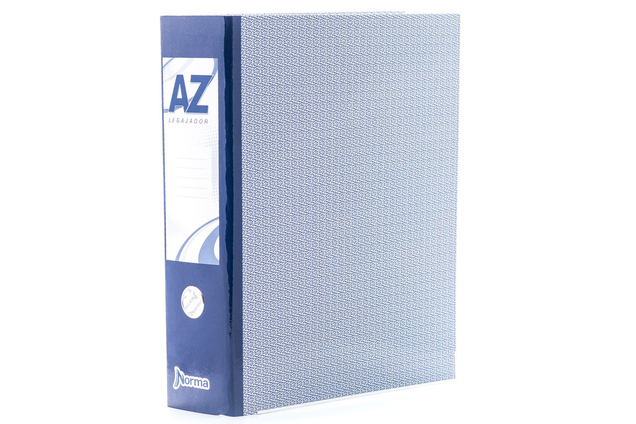 Legajador az oficio azul plastificado norma 557159