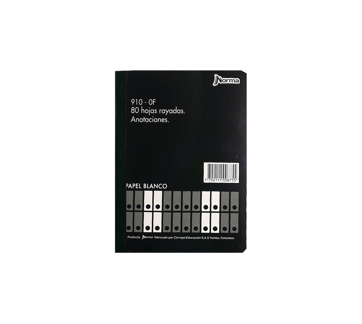 Libro actas 1/4 oficio norma 80 hojas 500875 910-of