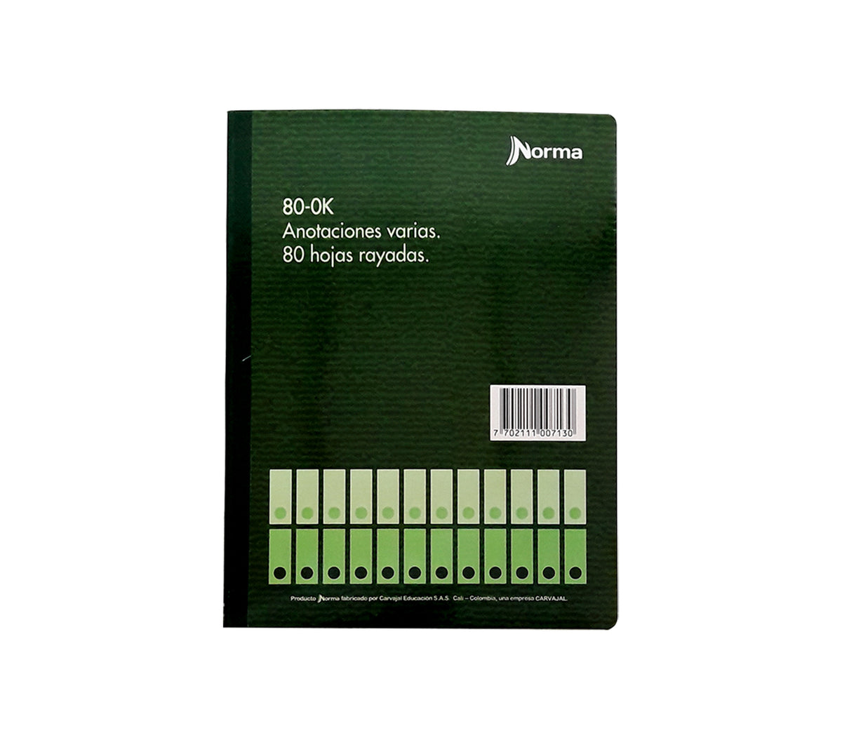 Libro actas 1/2 oficio norma 80 hojas 500713 80-ok