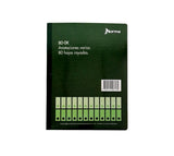 Libro actas 1/2 oficio norma 80 hojas 500713 80-ok