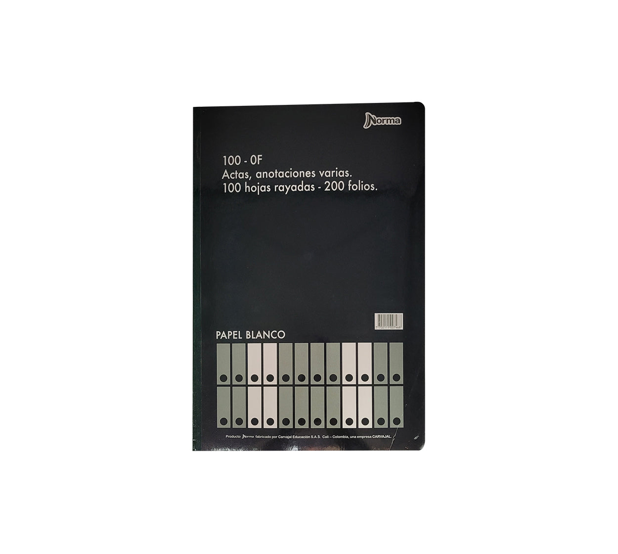 Libro actas oficio 200 folios norma 500746 100-of