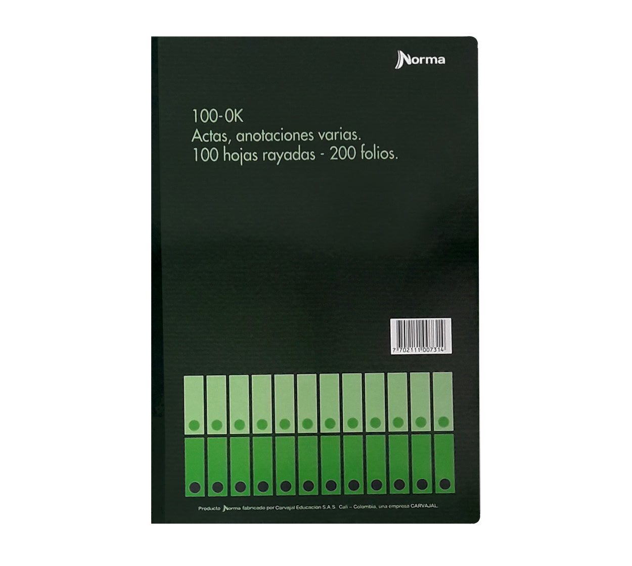 Libro actas oficio 200 folios norma 500731 100-ok