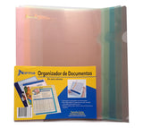 Organizador documento plastica x 6 norma 500783