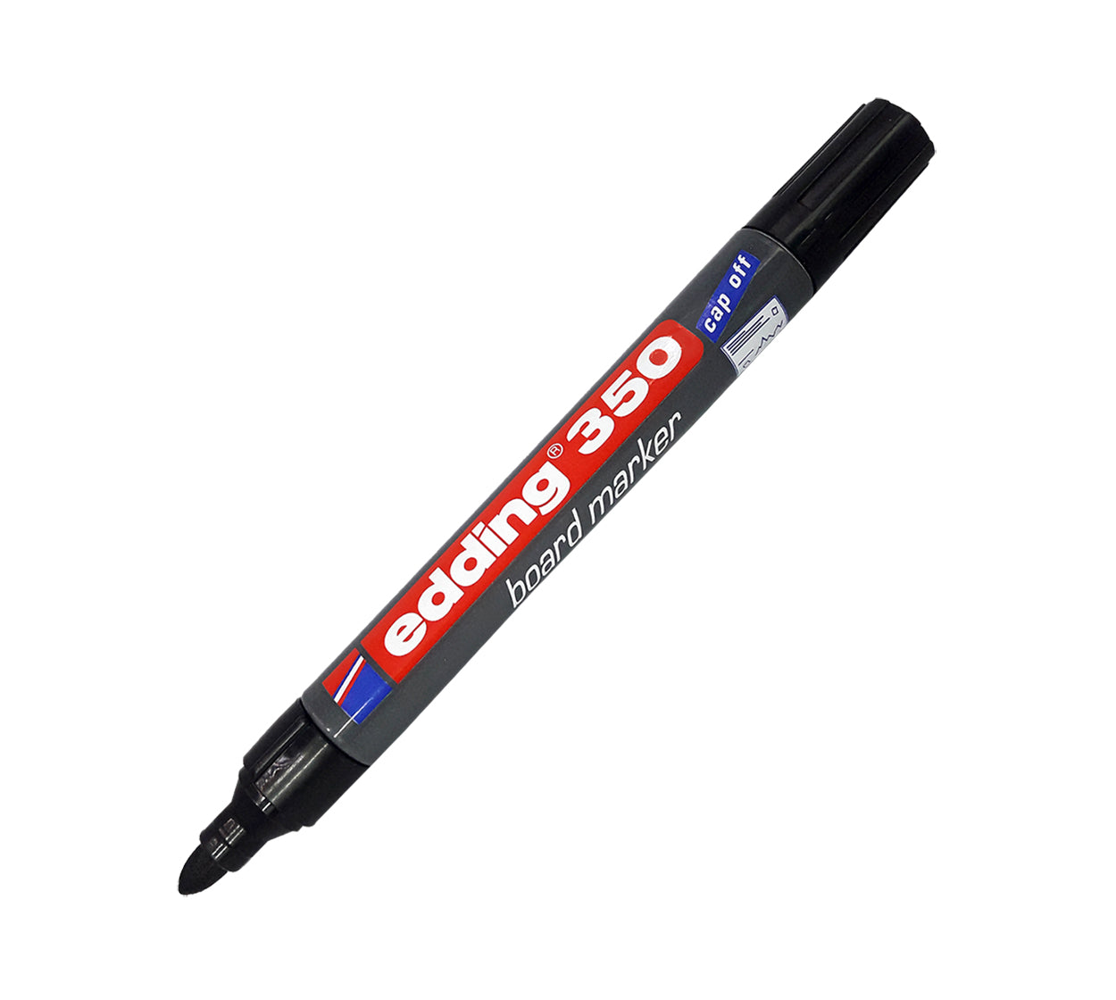 Marcador borrable recargable edding 350 neg metalico