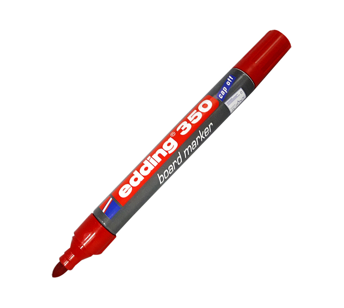 Marcador borrable recargable edding 350 rojo metalico