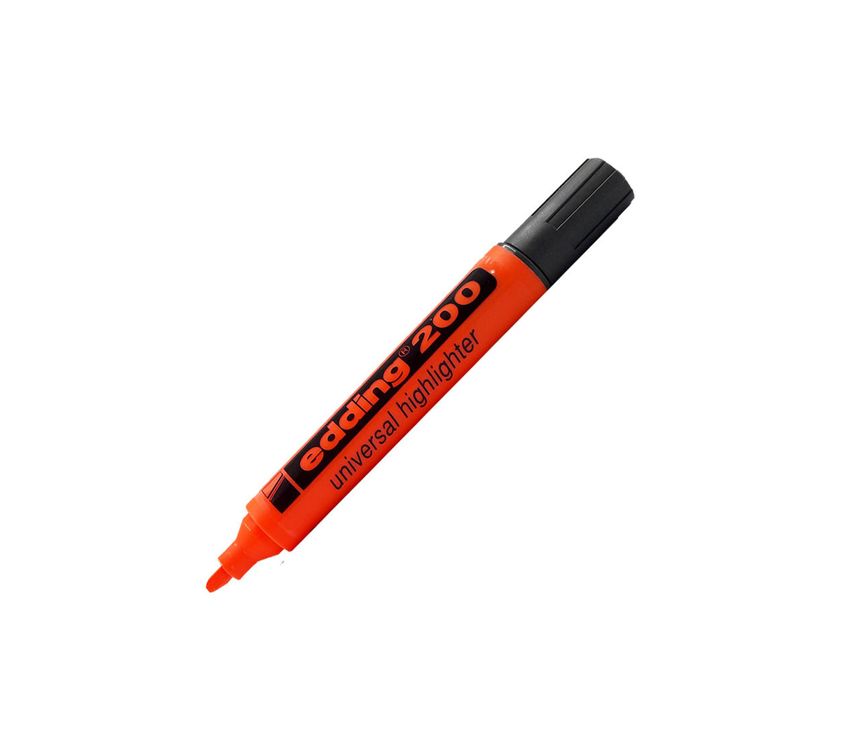 Resaltador redondo edding e-200 naranja punta bise