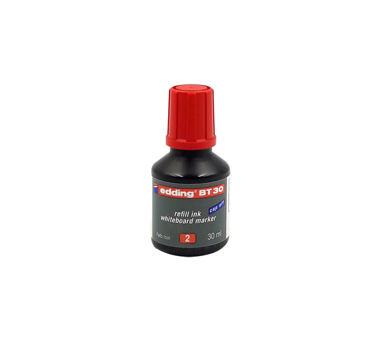 Tinta para marcador borrable edding bt x 30 ml roja