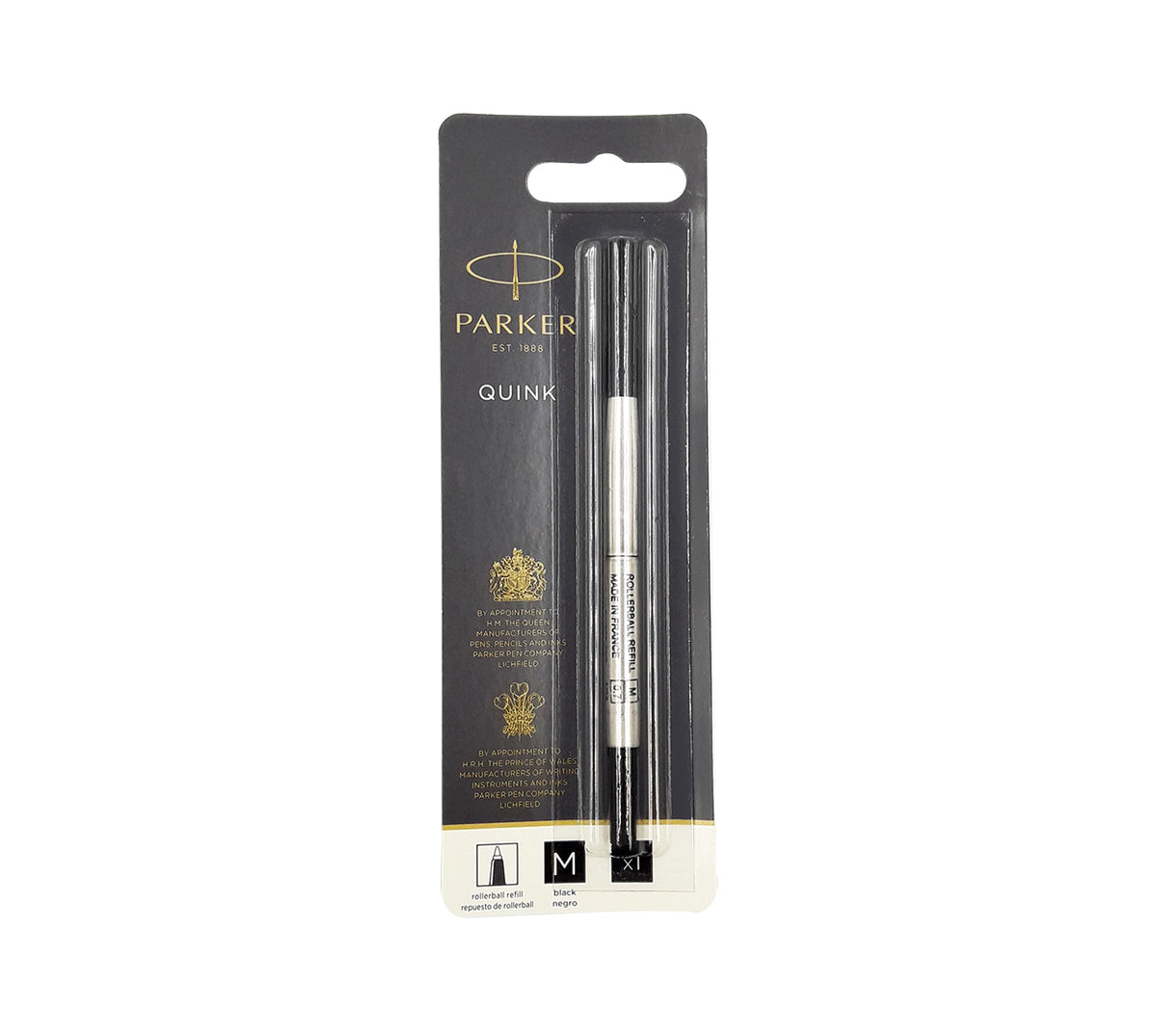 Repuesto parker roller ball 0.7m negro