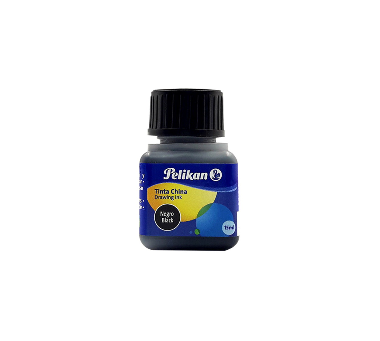 Tinta escolar china negra x 15 cc pelikan
