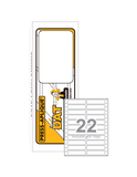 Rotulo dat 2570 columnas 2 (8.9x2.3) x 8800 press aplique