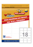 Rotulo laser 3053 (63.5x46) x 540 press aplique