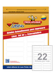 Rotulo laser 3077 (88.9x23) x 660 press aplique