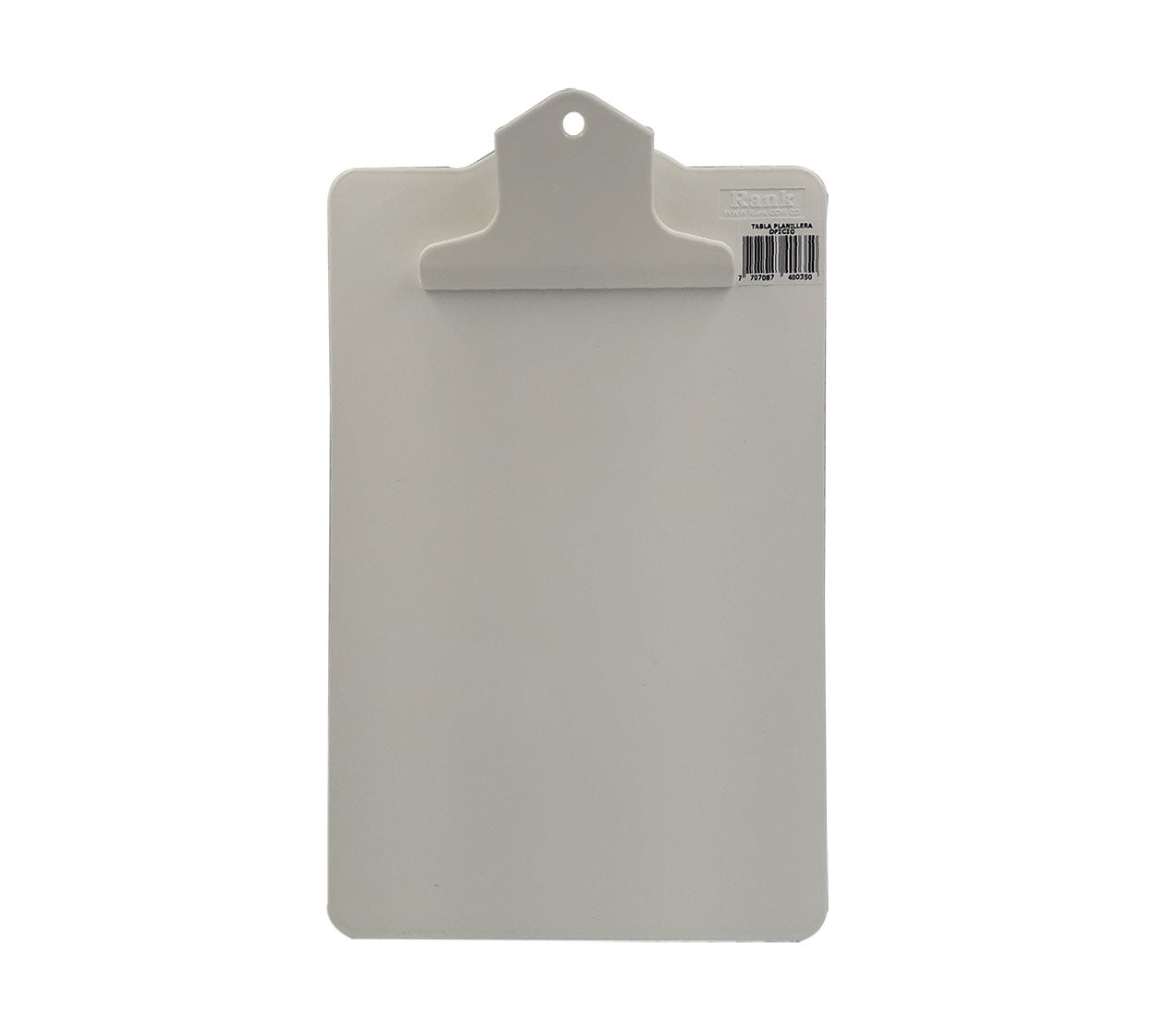 Tabla legajadora oficio toda plastica colores