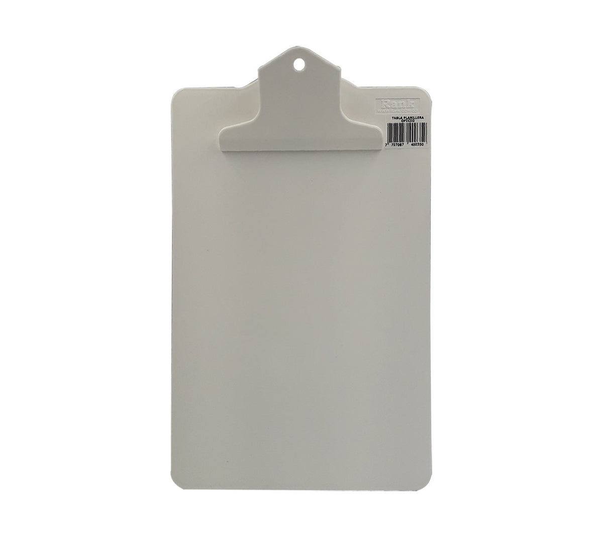 Tabla legajadora oficio toda plastica colores