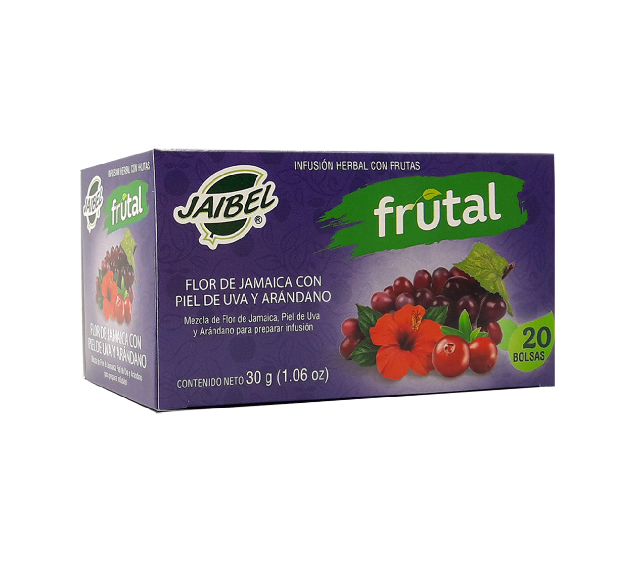 Aromatica jaibel flor jam-uva-arand x 20 bolsas