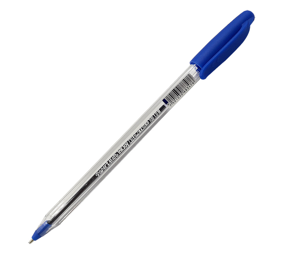 Boligrafo desechable kilometrico 100 inkjoy azul 1.0