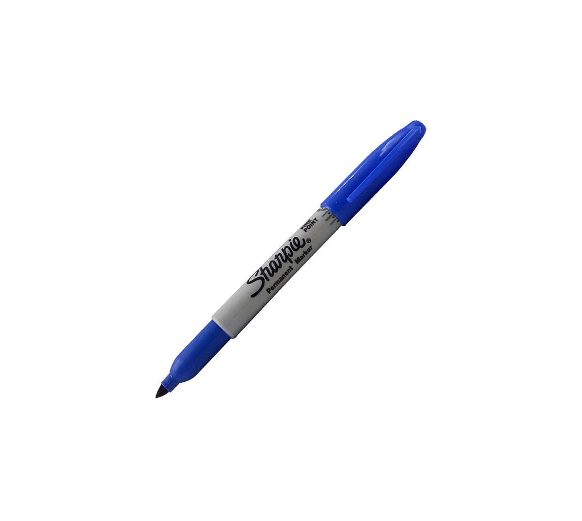 Marcador permanente personal sharpie azul punta fina