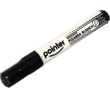 Marcador borrable pointer negro bk-105bk redonda
