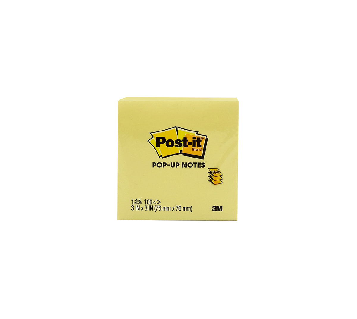 Nota post-it mediana pop-up x 100 h 3m