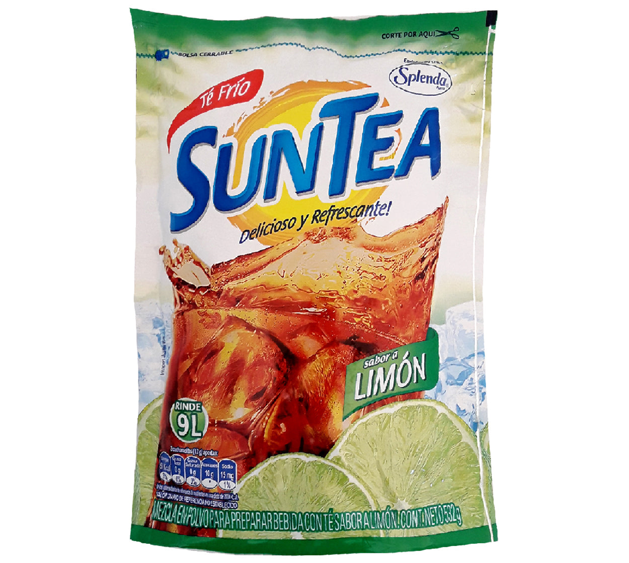 Te helado suntea limon sobre 9 lt x 240 g