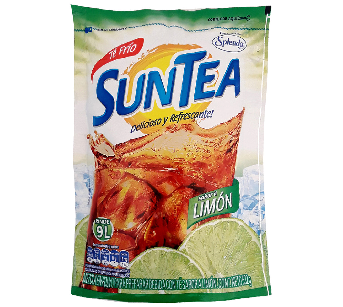 Te helado suntea limon sobre 9 lt x 240 g