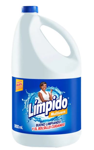 Blanqueador limpido x 3800 ml 2.5