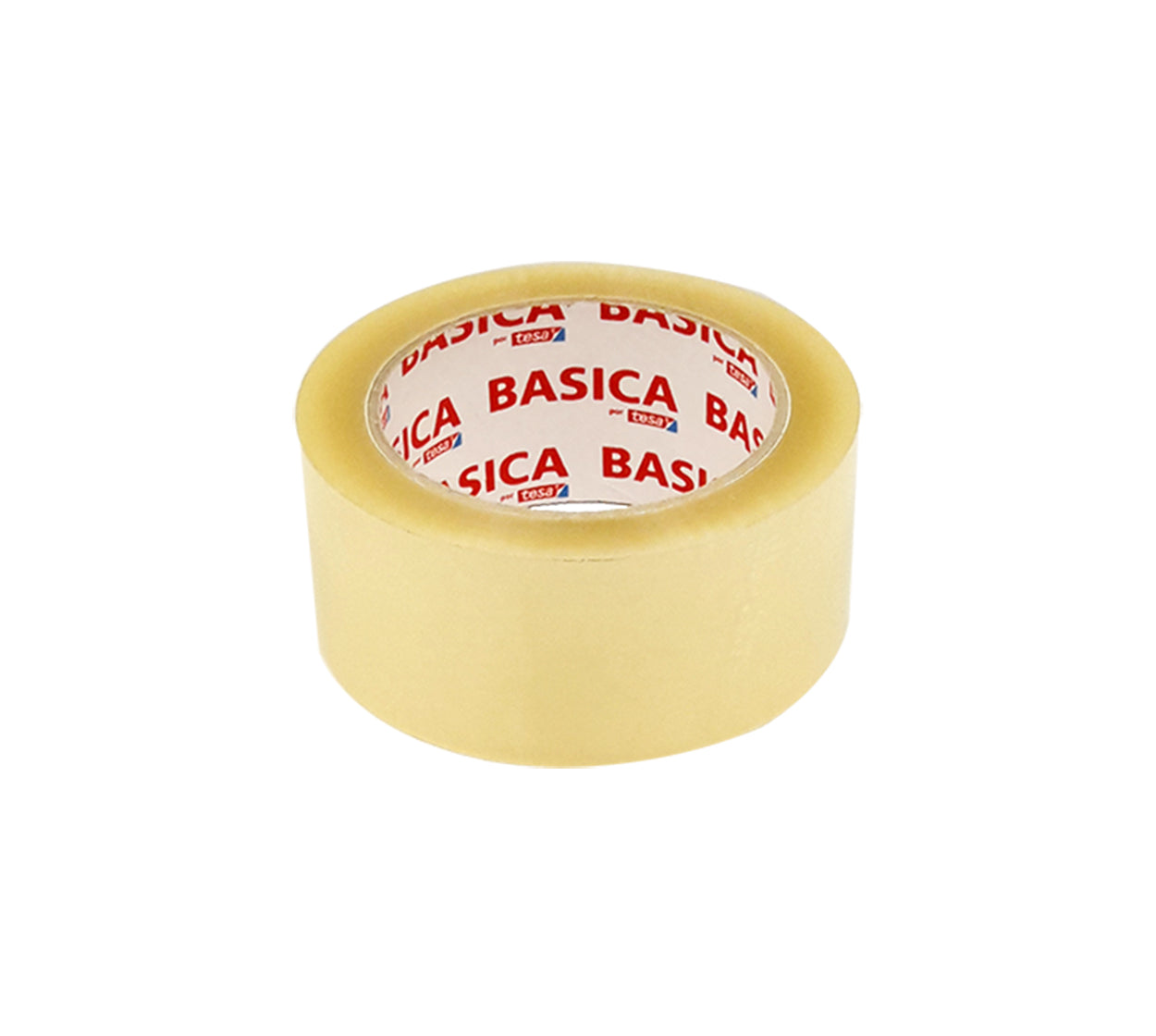 Cinta empaque transparente 48 mm x 100 mt basic