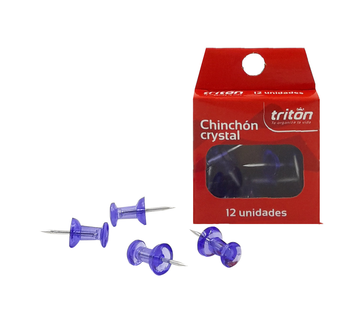 Chinchon crystal x 12 morado triton