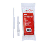 Gancho legajador todo plastico x 20 transparente triton