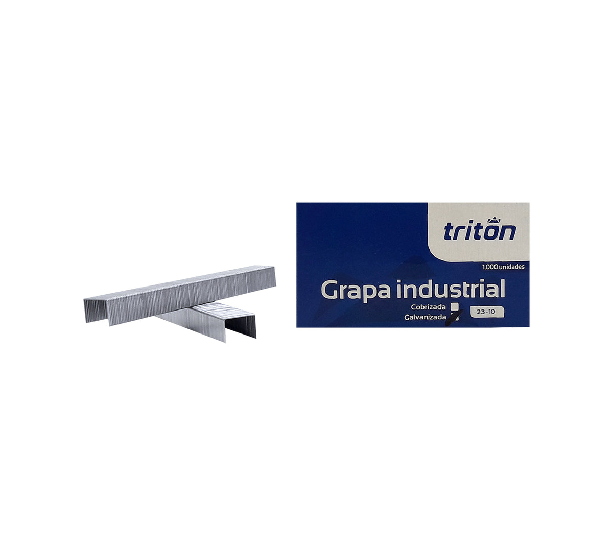 Grapa industrial 23/10 (r9) x 1000 triton