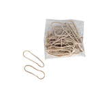 Banda caucho bolsa x 50 g calibre 22 natural 80 mm