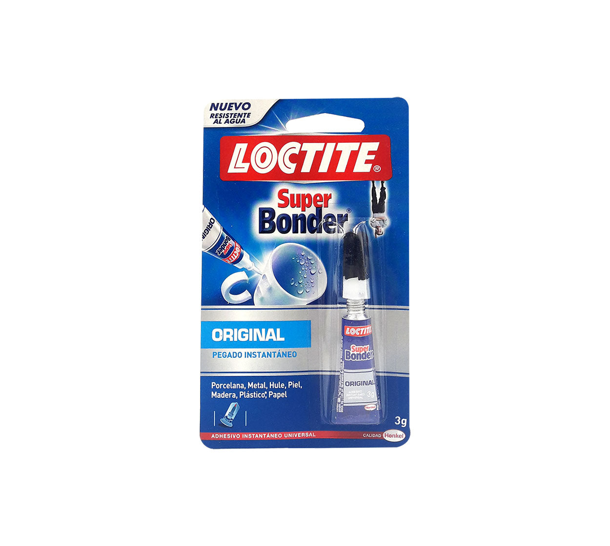 Pegante instantaneo loctite superbonder x 3 g